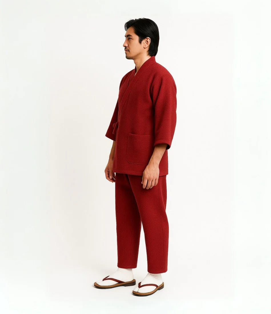 Sashiko Red